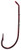 Tru Turn Baitholder Hook - #2 Blood Red 6pk
