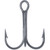 VMC 8540 Round Bend Treble - #4 Black Nickel 7pk
