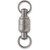 VMC BB Swivel; Split Ring - #0 Black Nickel 5pk