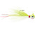VMC Bucktail Jig - 1/16oz Chartreuse White 2pk
