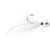 VMC Bucktail Jig - 1/2oz White 2pk