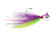 VMC Bucktail Jig - 3/8oz Purple Albino 2pk