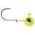 VMC Neon Moon Eye Jighead - 1/4oz Chartreuse 4pk
