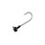 War Eagle Shakey Head Jig - 1/4oz Black 1pk