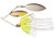 War Eagle Spinnerbait - 1/4oz #2Willow Gold Wht Cht
