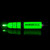 Whisker Seeker LED Float - Cigar 8'' Green 1pk