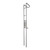 Whisker Shore Rod Holder - 23'' Adjustable Raw