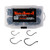 Whisker Triple Threat Hook - Assortment Black Nickel 85pc