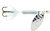 Yakima Rooster Tail - 1/8oz Swg;Hmrd Silver White
