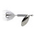Yakima Rooster Tail - 3/4oz Swing Silver; White