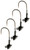 Yumbrella Money Head Jig - 1/8oz 3/0 5pk