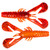 Z Man Turbo CrawZ - 4'' Fire Craw 6pk