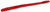 Zoom Magnum Trick Worm 7'' - Tomato Seed 8pk
