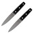Cold Steel Stickman Holdout Fixed Throwing Knife 5-1/2" Dagger Blade Black 2/ct - CS-TH-58FXD