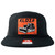 Nine Line Killdozer 7-Panel Richardson Trucker Hat Black - KILLDOZER-HAT-168-BLACK