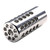 Tactical Solutions X-Ring Rifle Muzzle Compensator for Ruger 10/22 .22 LR .920" 1/2x28 Thread Silver - 1022CMP-SIL