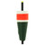 Betts Popping Float: Unwgt, Torpedo 3'' R/G Slotted 12pk