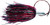 Billy Baits Min Trbo Slam-RR, Mono Rigged;Blk-Red/Red