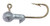 Bobby Garland Itty Bit Jig, 1/48oz Unpainted 20pk