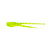 Bobby Garland Split Tail, 2'' Chartreuse Green 15pk
