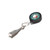 Boomerang Line Clipper, Silver w/Zinger (Pin)