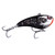 CopperRed Snatchin Shad, 3/4oz 2.6'' Chrome & Black