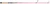 Crowder Rod Pink E Lite, 7' 8-15lb Mono