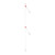 EA Double Drop Wire Rig, 60 lb 24''