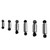 EA NonLead RubberCore Sinker, 1/4oz 2pk