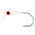 Fishbites FFC Jig Head, 3/16oz White 3pk