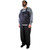Frogg Toggs WayPnt AnglerBib, Mens 2X Black