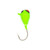 LakeEffect Tungsten Ice Jig, 3mm Green Hornet
