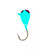LakeEffect Tungsten Ice Jig, 4mm Blue Hornet