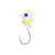 LakeEffect Tungsten Ice Jig, 4mm Phantom Glow