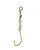 NilsMaster Hali Chainhook, 50mm #6 2pk