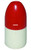 Promar Poly Plastic Float, 5'' x 11'' Red & White