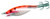Yo-Zuri SquidJig Ultra Cloth, 1/4oz 2.25'' ClearLuminousOr