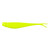 Z Man Scented Jerk ShadZ, 4'' Hot Chartreuse 5pk