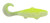 Luck E Strike - 2" Swim N Minnow Silk Chartreuse/White 25pk