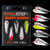 Whisker Seeker - WST Skippy Spoon 5pk - Assorted Colors