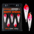Whisker Seeker - WST Skippy Spoon 5pk - Red White