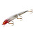 Bomber - Jointed Long A - 4 1/2in 5/8oz Silv Flsh Red Hd -