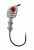Norton - Gfx Cone Lock Jighead - 1/16oz Lead/red Eye 4pk  -