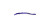 Betts - Two-hook Weedless Worm - 5.5in 12cd Purp/wht -