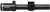 Riton Optics 3T18ASIBLK2 3 Tactix Black 18x24mm 30mm Tube Illuminated OT Reticle