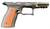 Sharps Bros SBGM16 Echelon Grip Module Black Anodized 7075 Aluminum Frame Cherry Grip
