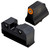 XS Sights GLR204P6N R3D 2.0 Night Sight Set Orange Tritium FrontBlack Oxide Frame Compatible w Glock