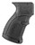 FAB Defense FXAGR47B AGR47 Ergonomic Rubberized Pistol Grip for AK4774 AKS74U Krinkov ATI Galil Fiberglass Reinforced Black Polymer