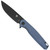 CobraTec Rath G-10 Folder Knife Folding Blade Black - CTRATHBLK