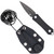 CobraTec Guardian Neck Knife Dagger Small Black - CTGRDDAG